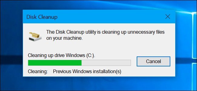 Windows 10'da Disk Temizleme Uygulamasını Kullanmak