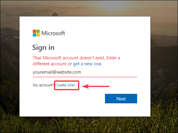 Microsoft Hesabı Nasıl Açılır?