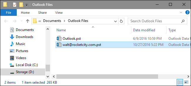 Outlook PST Dosyaları Nerededir?