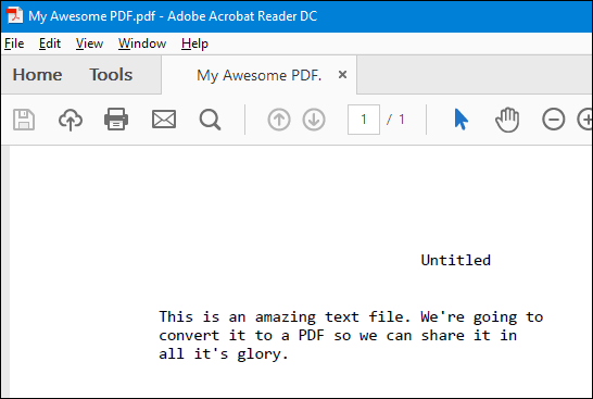 Windows'da PDF Dosyası Oluşturmak