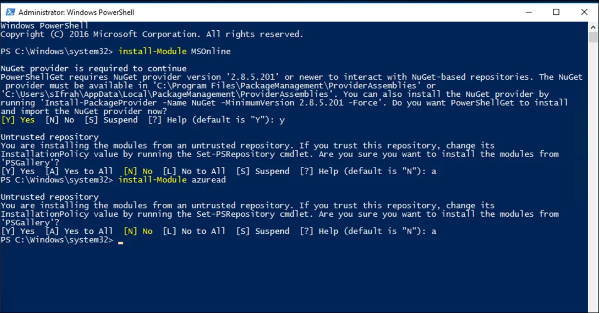 PowerShell Kullanarak Office 365'e Nasıl Bağlanılır?