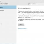 Windows 10 0xc1900107 Hatasının Çözümü