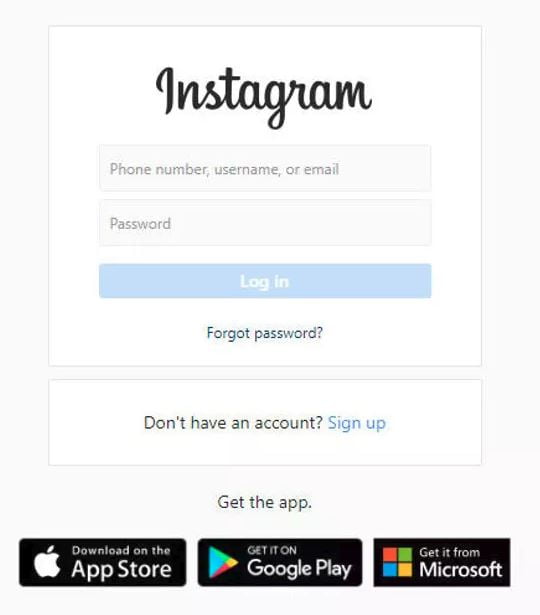 Dondurulan Instagram Hesabını Aktifleştirmek
