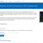 Windows 10 1809 ISO Dosyasını İndirebilirsiniz