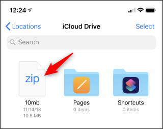 iPhone veya iPad'de Zip Dosyaları Nasıl Açılır?
