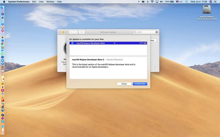 macOS Güncellemesini İndirme ve Yükleme İşlemleri