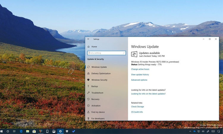 Windows 10 Yapı 18272 (1903) Yeni Özelliklerle Beraber Çıktı