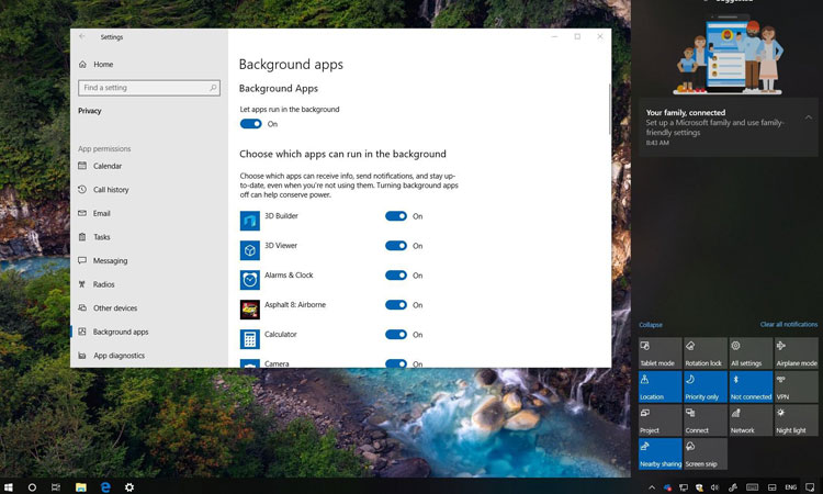 Windows 10 1809 Sürümünde Eylem Merkezi Bildirimlerini Düzeltmek