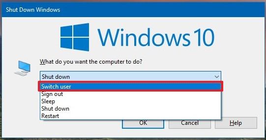 Windows 10'daki Hesaplar Arasında Hızlı Geçiş Yapmak