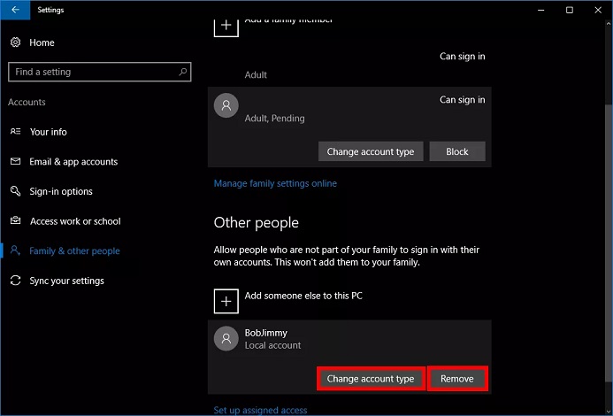 Windows 10'da Hesap Oluşturma ve Silme Adımları