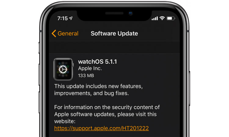 watchOS 5.1.1 ile Birlikte Birçok Problem Gideriliyor