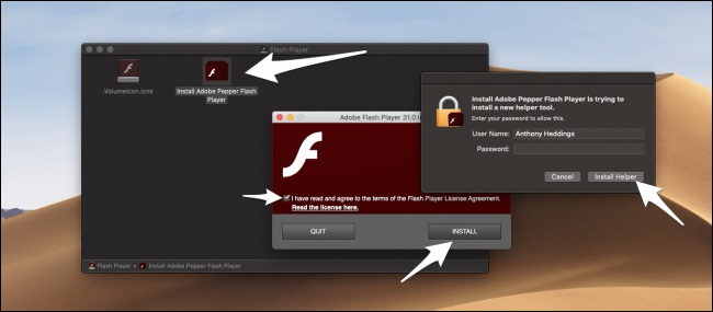 Mac için Flash Yükleme ve Güncelleme Adımları