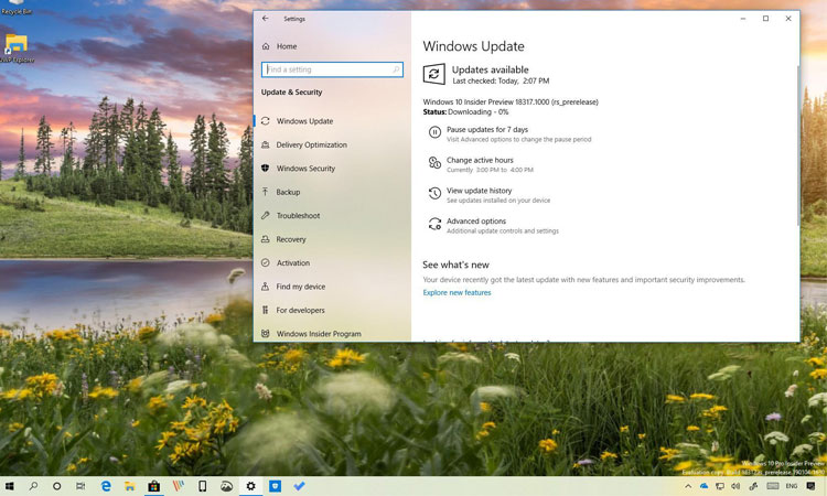 Windows 10 Yapı 18317 (1903) Yeni Özelliklerle Beraber Çıktı