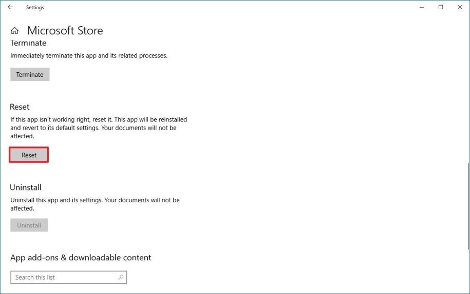 Windows 10'da Microsoft Store Problemlerini Düzeltmek