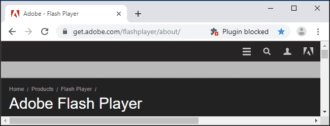 Chrome Adobe Flash Engellendi Uyarısı