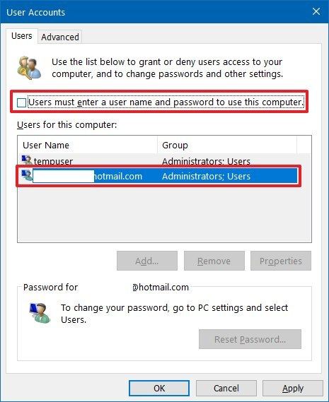 Windows 10'da Şifre Nasıl Devre Dışı Bırakılır?