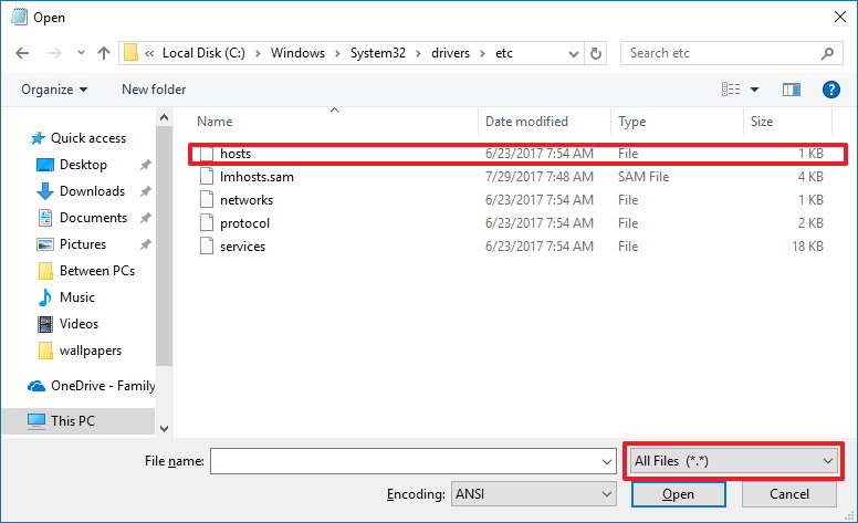 Windows 10 Hosts Dosyası Değiştirme Adımları
