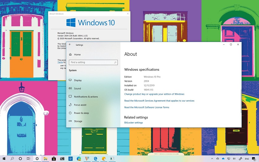 Windows 10 2004 Sürümünün Yüklü Olup Olmadığını Kontrol Etmek