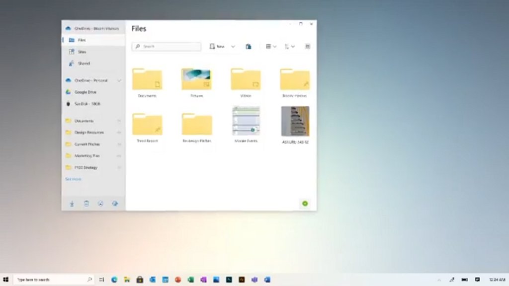 Windows 10 Dosya Gezgini Yeni Görünüm