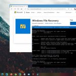 Windows 10'da silinen dosyaları geri getirme - Windows File Recovery
