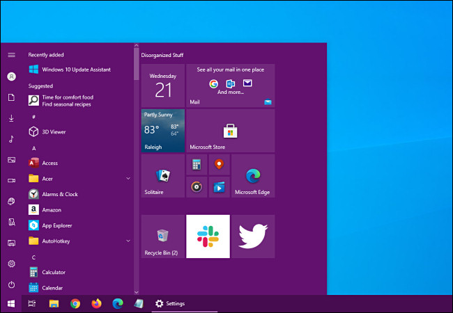 Windows 10 Başlat Menüsü rengi nasıl değiştirilir?