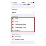 iPhone DNS ayarları değiştirme adımları