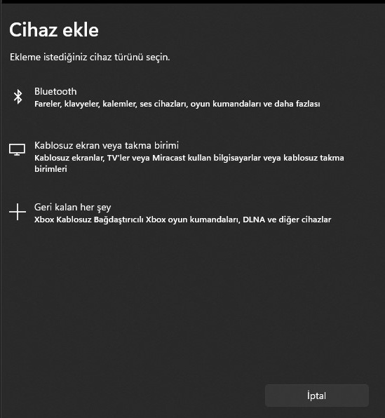 Windows 11 Bluetooth açılmıyor sorunu