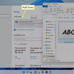 Windows 11 font yükleme adımları
