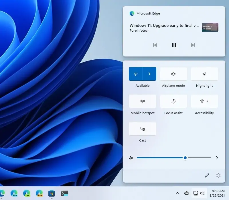 Windows 11 - Hızlı Ayarlar